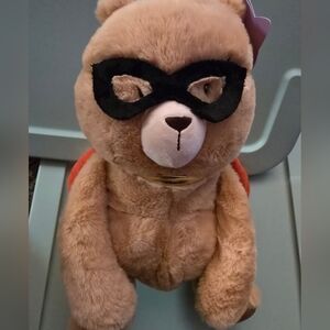 Plush Bear with Mask - Brown